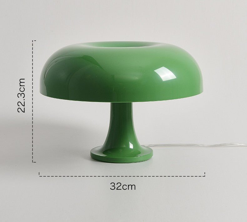 lampe champignon vert