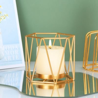 Bougeoir doré