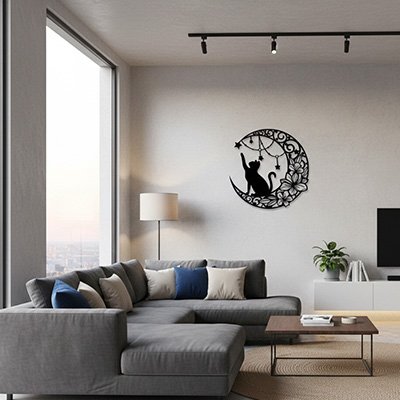 Décoration murale métal 