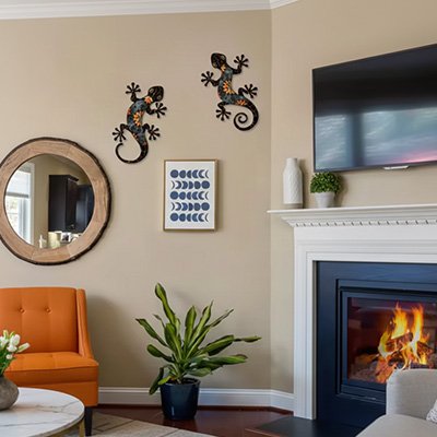 Décoration murale métal 