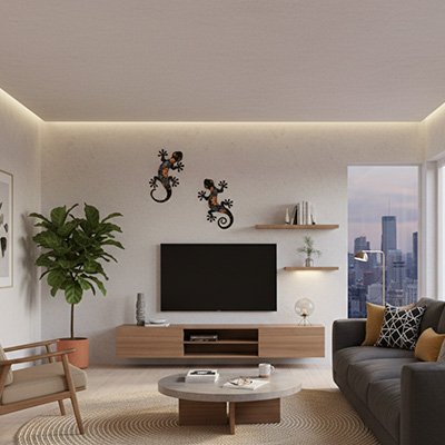 Décoration murale métal 