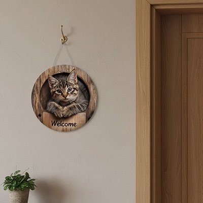 Decoration murale en bois 