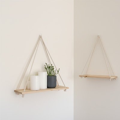 deux Etagere bois un sans rien