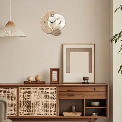 Horloge murale buffet