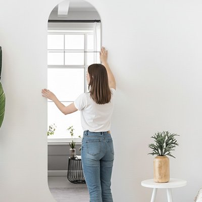 Miroir autocollant poser