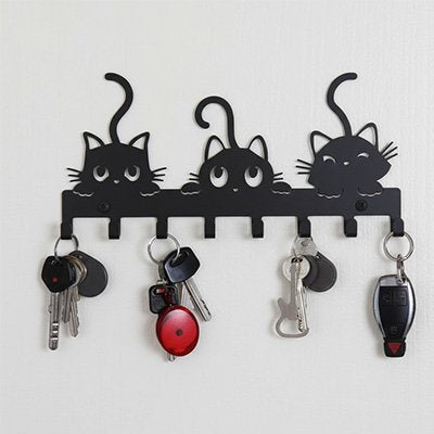 Porte clé mural dix crochet