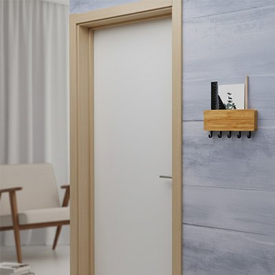 Porte clé mural près de la porte