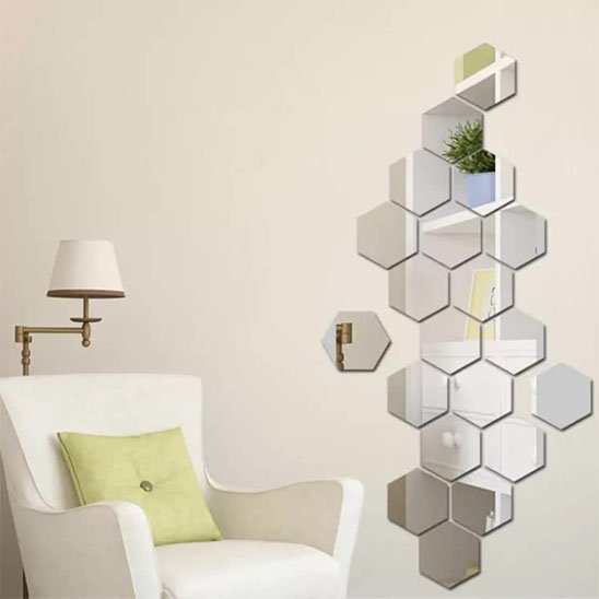 Miroir autocollant | DecoGlam