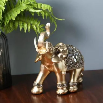 sculpture elephant vase plante