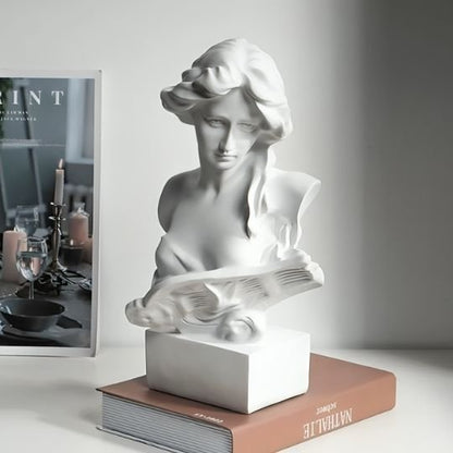 sculptures buste poser livre