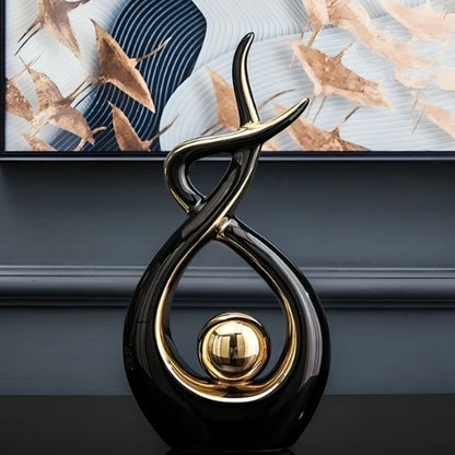 sculptures comme note couleur noir