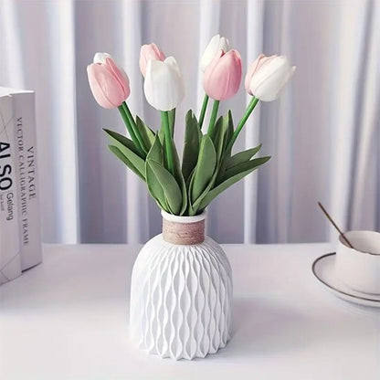 Vase avec tulipes