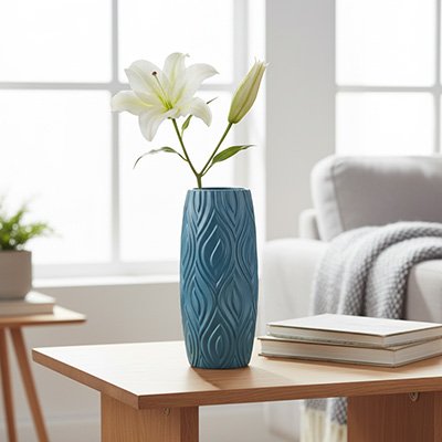 Vase bleu